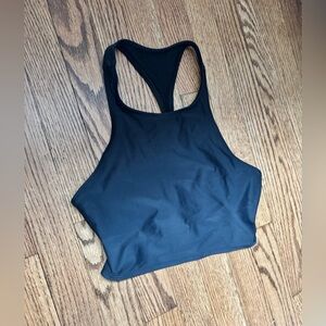 Onzie racer-back yoga bra top.